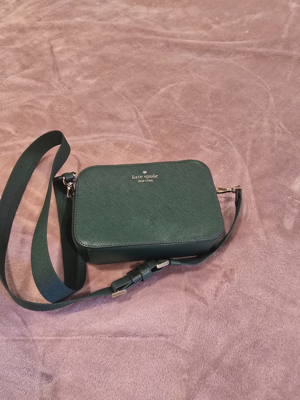 kate spade Green Crossbody Camera Bag
